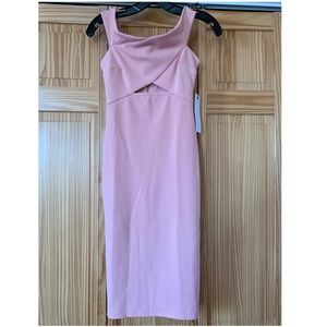 Bec & Bridge blush Salt Lake Cross dress size 2